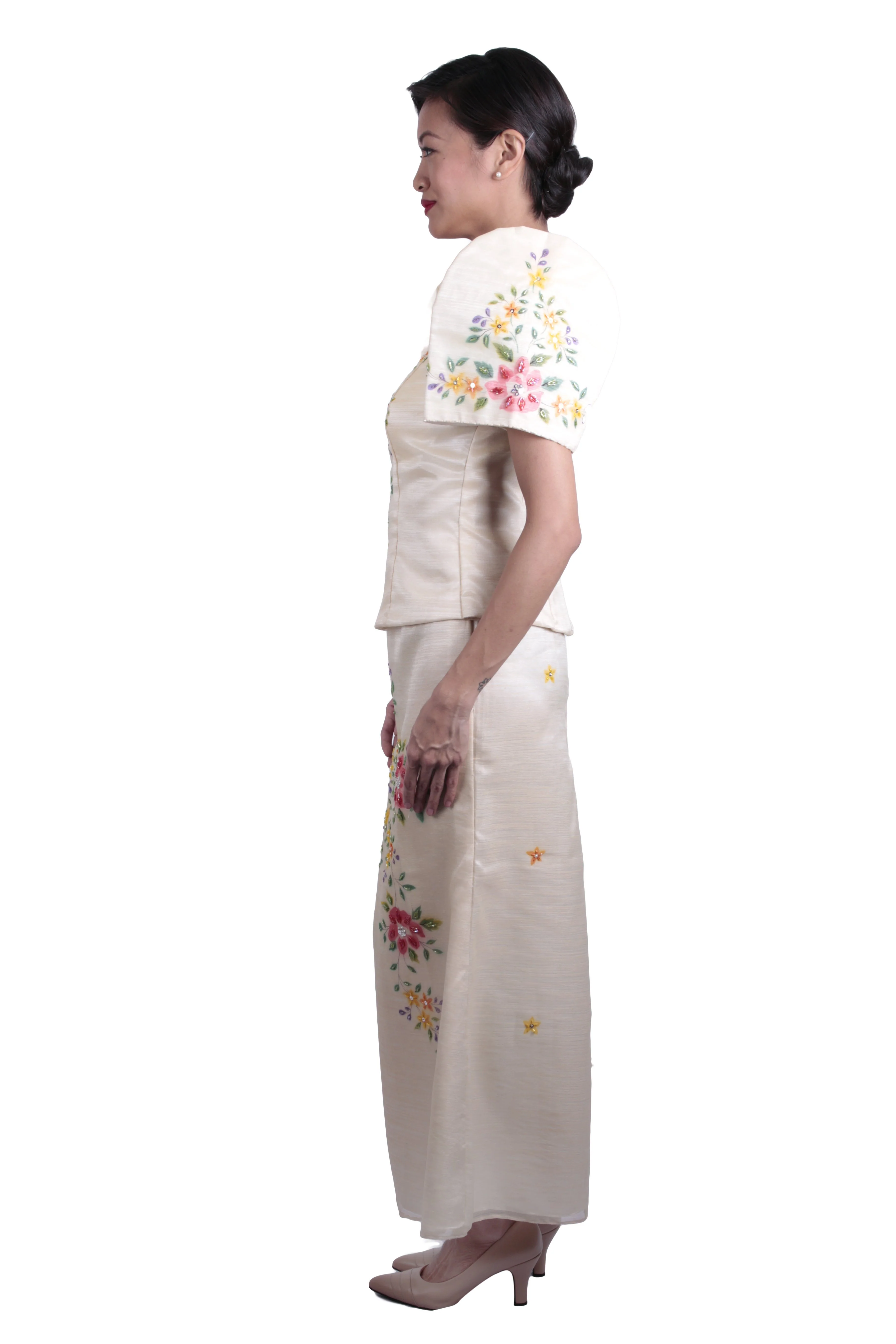 WS04 - Baro't Saya Mestiza Painting - Filipiniana - Image 2