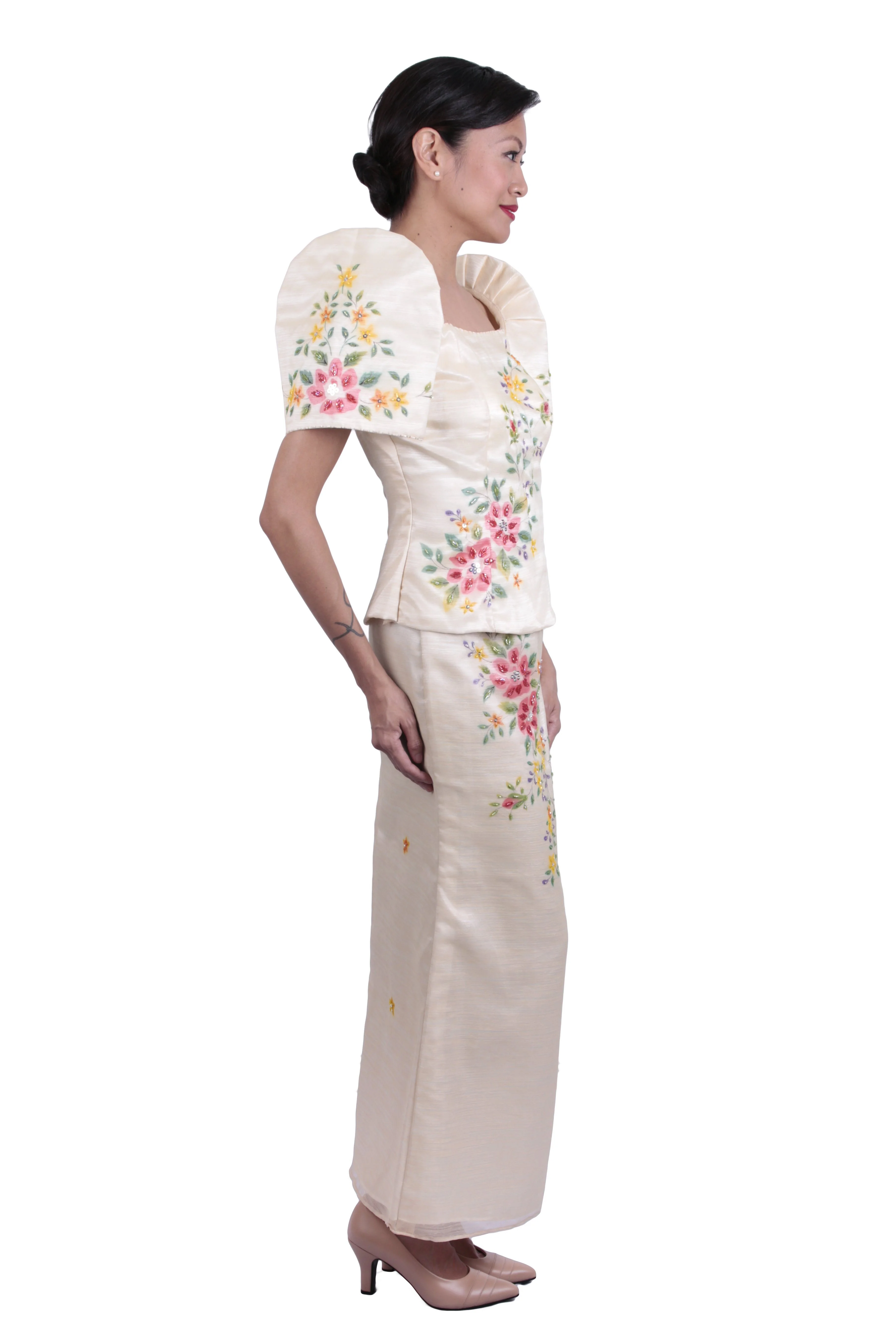 WS04 - Baro't Saya Mestiza Painting - Filipiniana - Image 4