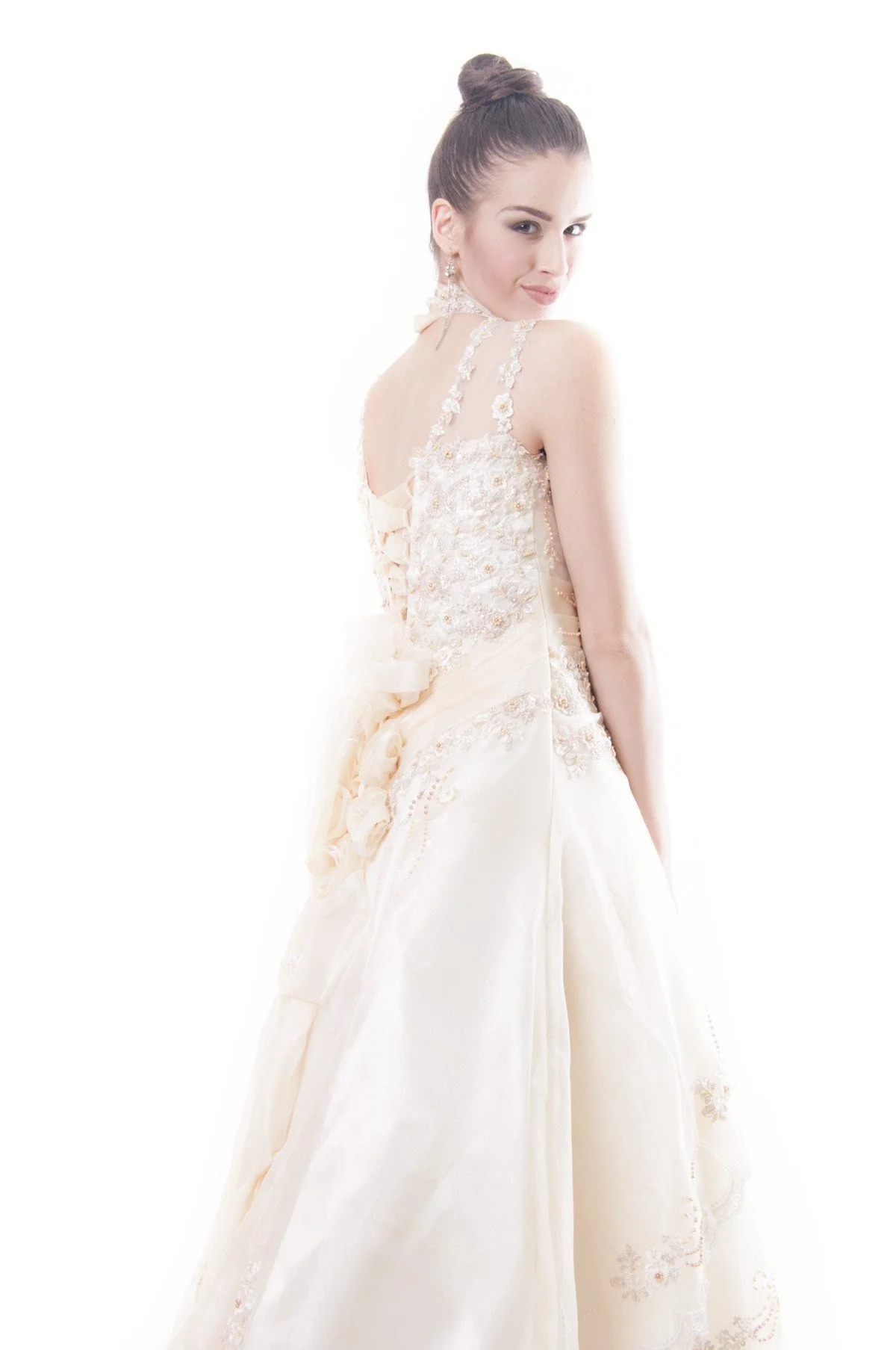 ID07 - CUSTOM ORDER - Bridal Tess Gown - Image 3