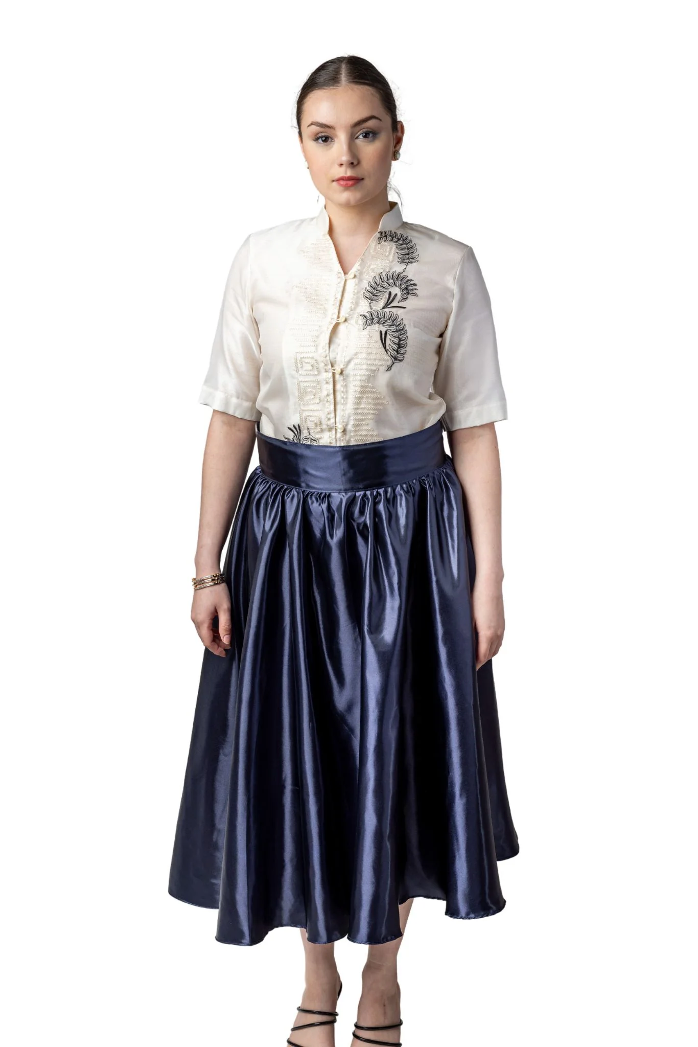 CB01 - Couple's Barong - Matching Barong Tagalog & Filipiniana (Items Sold Separately) - Image 4