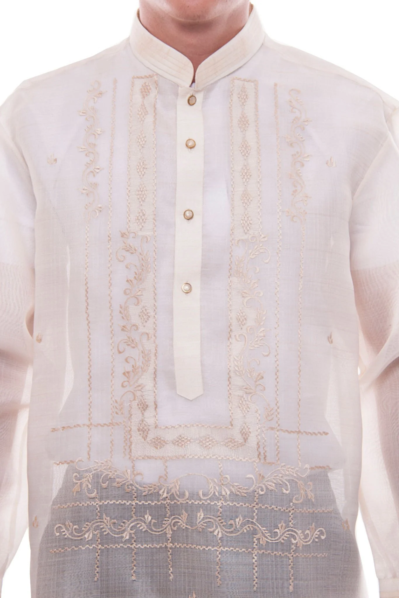 MC04 - MADE-TO-ORDER - Cocoon Pina Barong Tagalog - Image 3