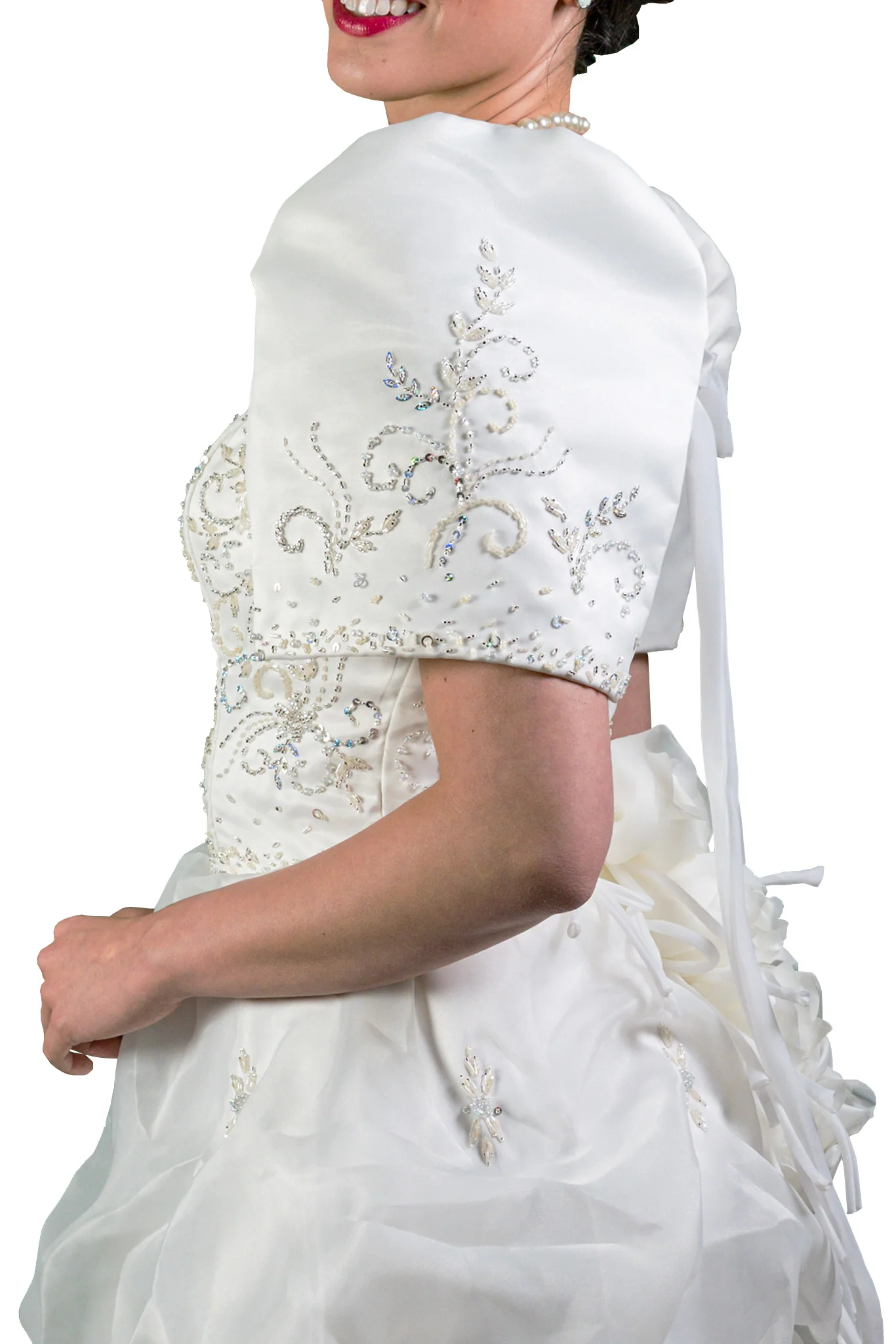 ID01 - CUSTOM ORDER - Bridal Filipiniana Cloud Gown - Image 4