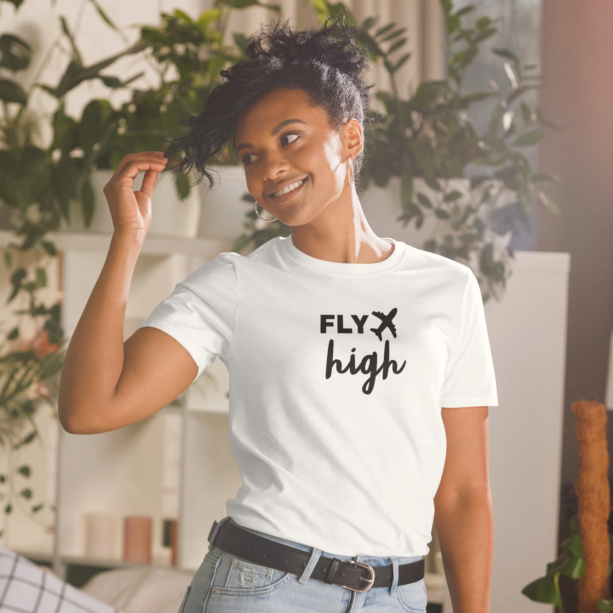 Fly High Unisex T-Shirt - Image 3