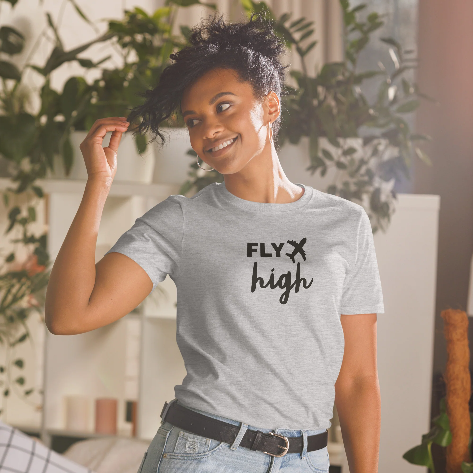 Fly High Unisex T-Shirt - Image 6