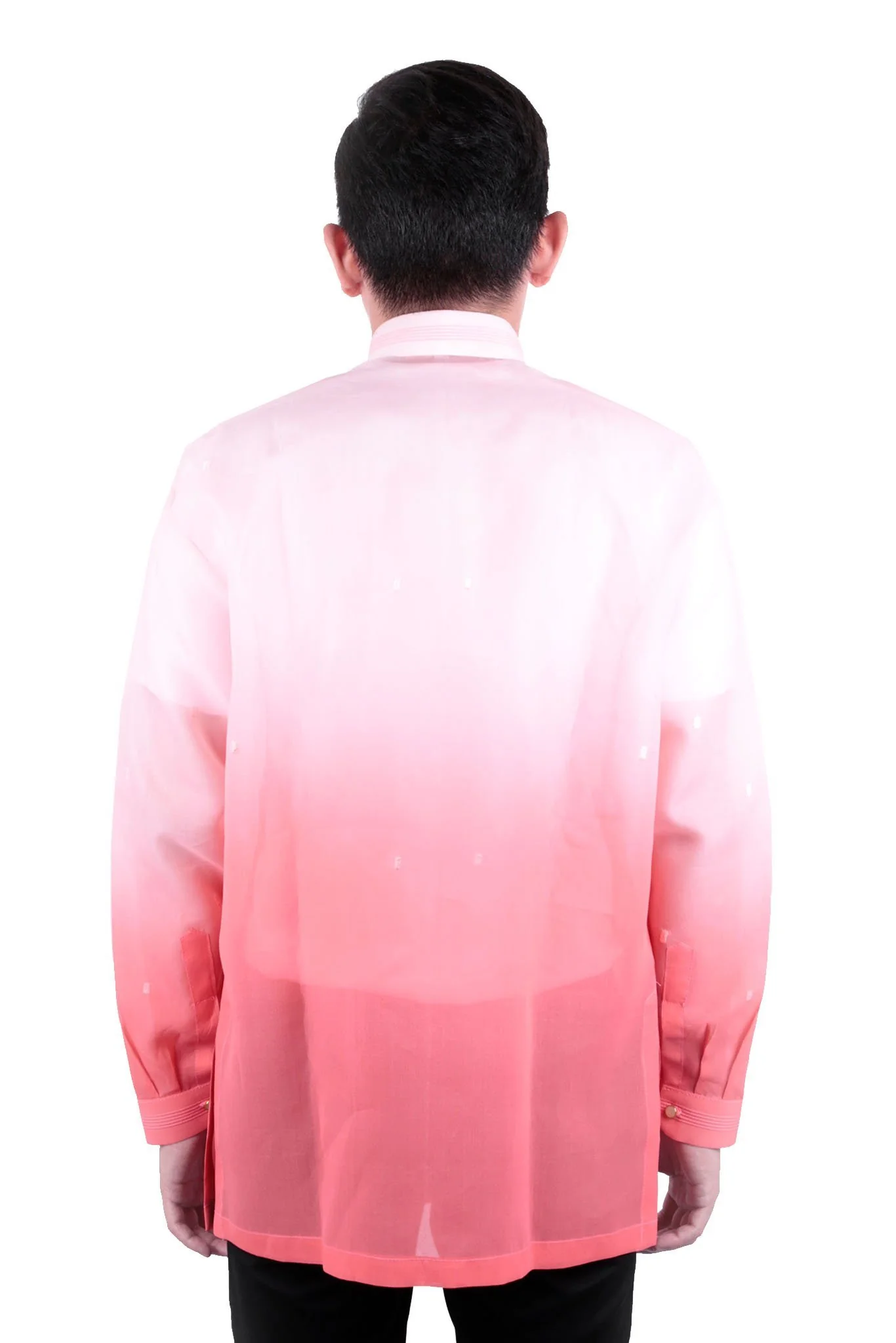 MJ22 - Jusi Barong Tagalog Monochromatic Pomelo - Image 2