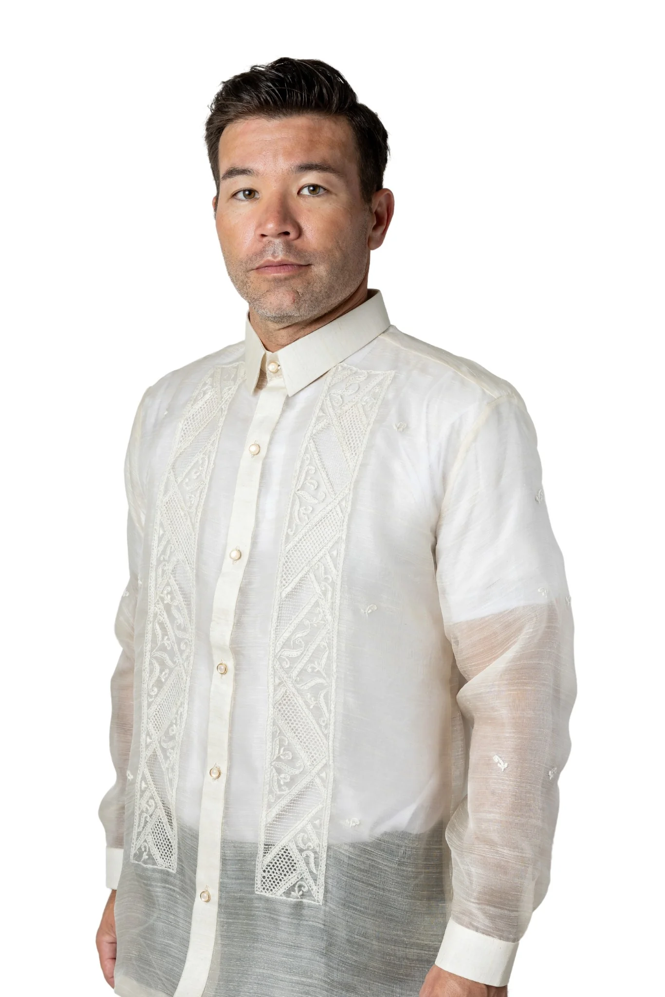 MK02 - Silk Pina Barong Tagalog - Image 4