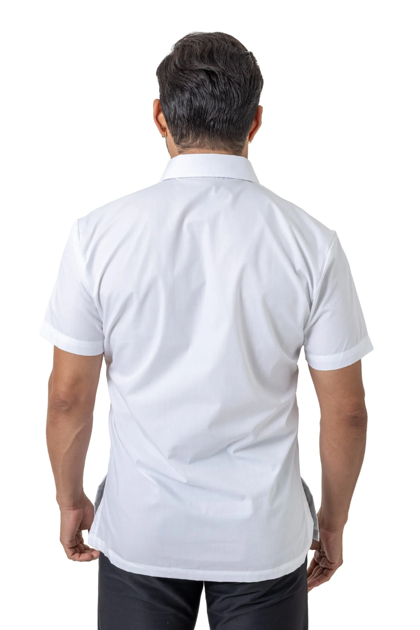 MY09 - Bihis Mayaman Polo Barong White - Image 2