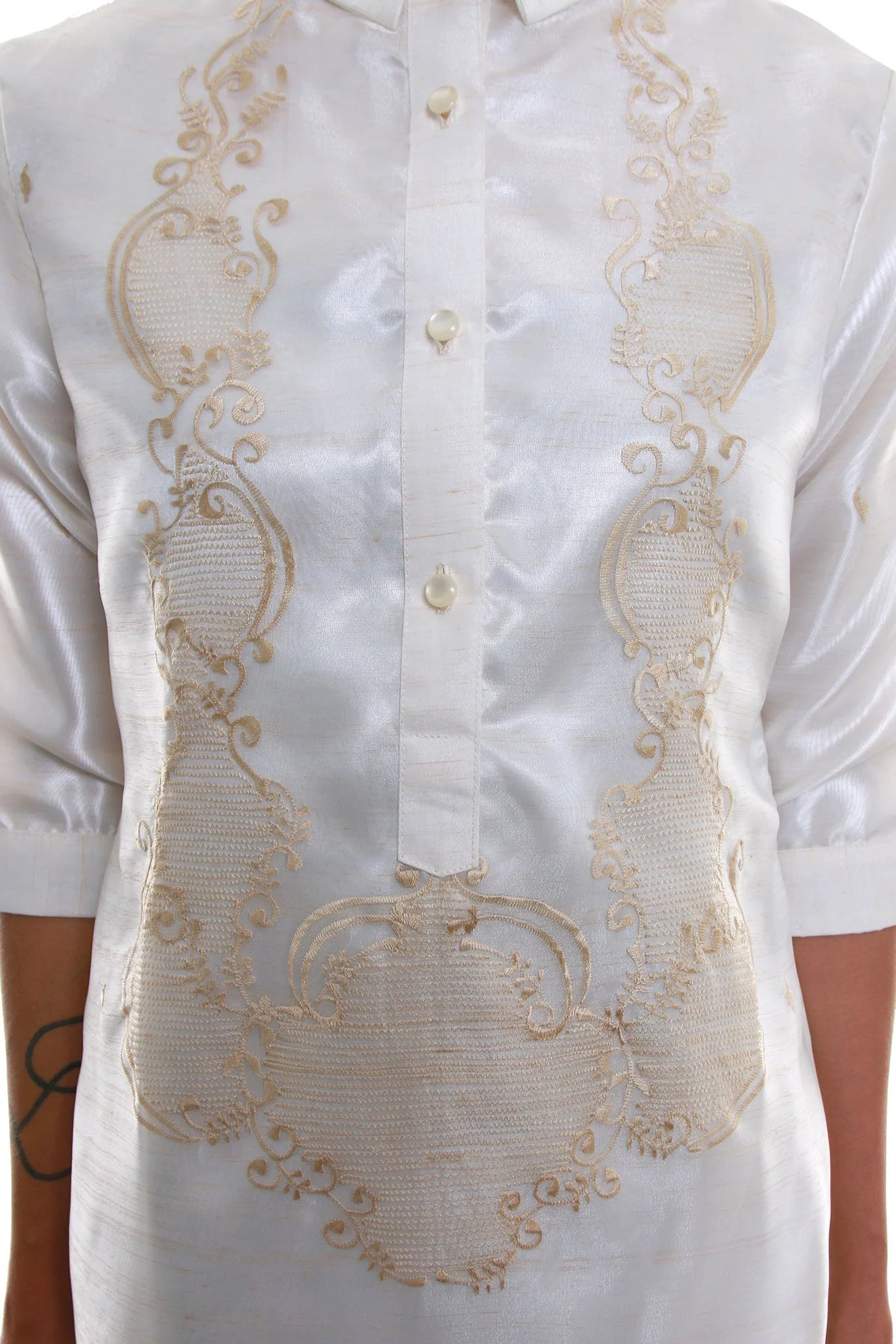 WV01 - Barong Tagalog Dress - Filipiniana - Image 3