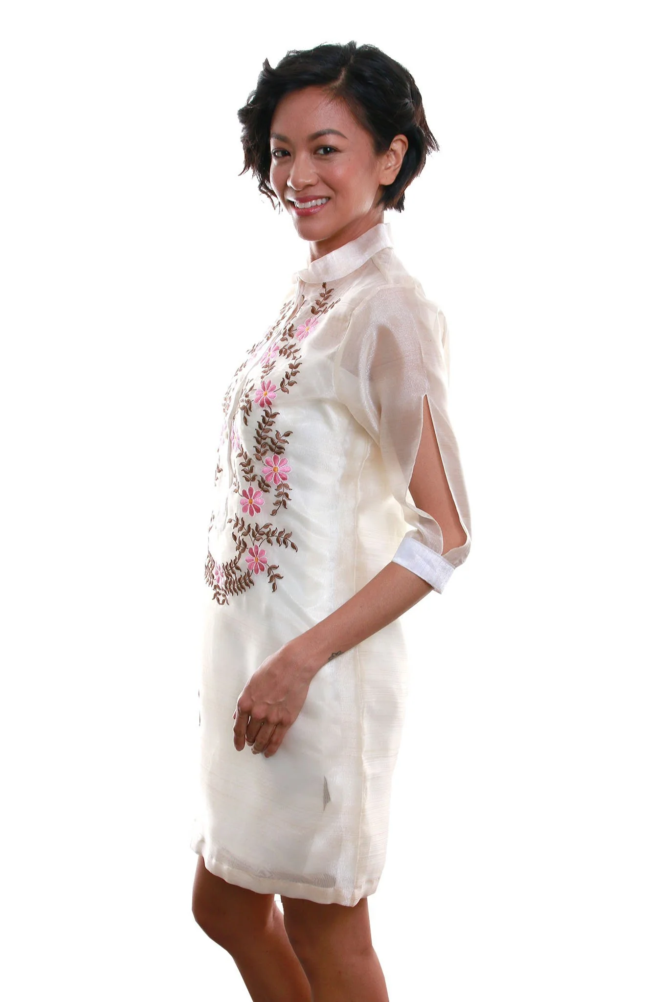 WV03 - Barong Tagalog Dress - Filipiniana - Image 2