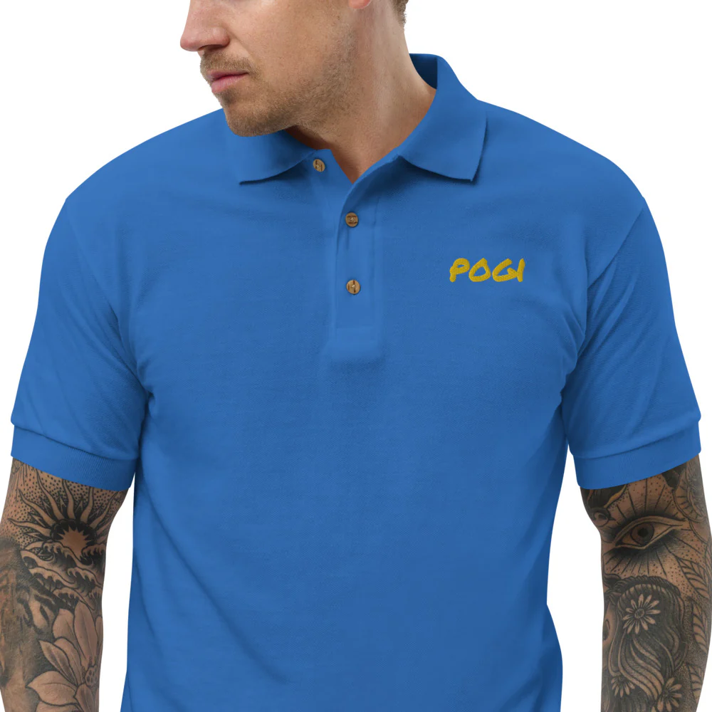 POGI Embroidered Polo Shirt - Image 17