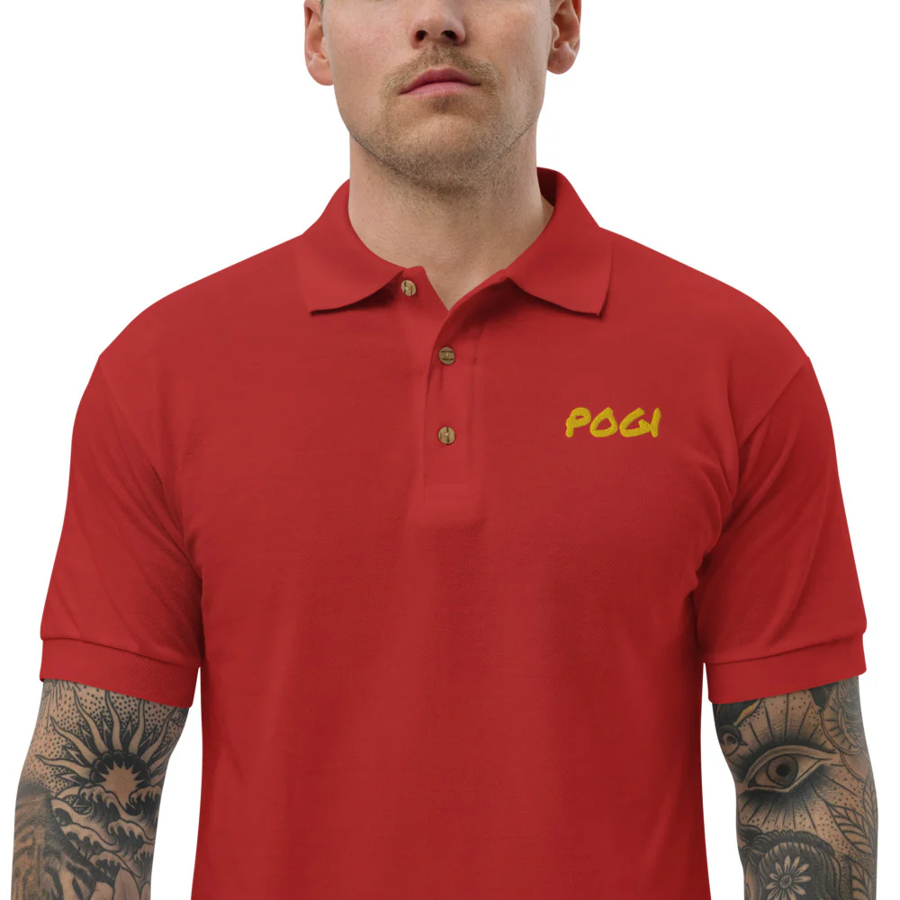 POGI Embroidered Polo Shirt - Image 18