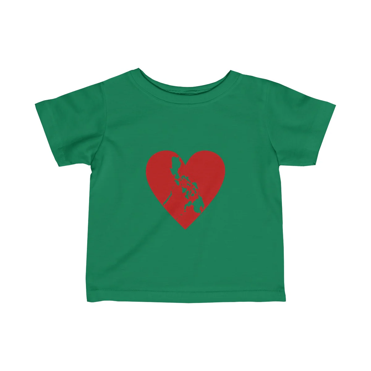 Pusong Pinoy - Infant Fine Jersey Tee - 11 Colors Available - Image 6
