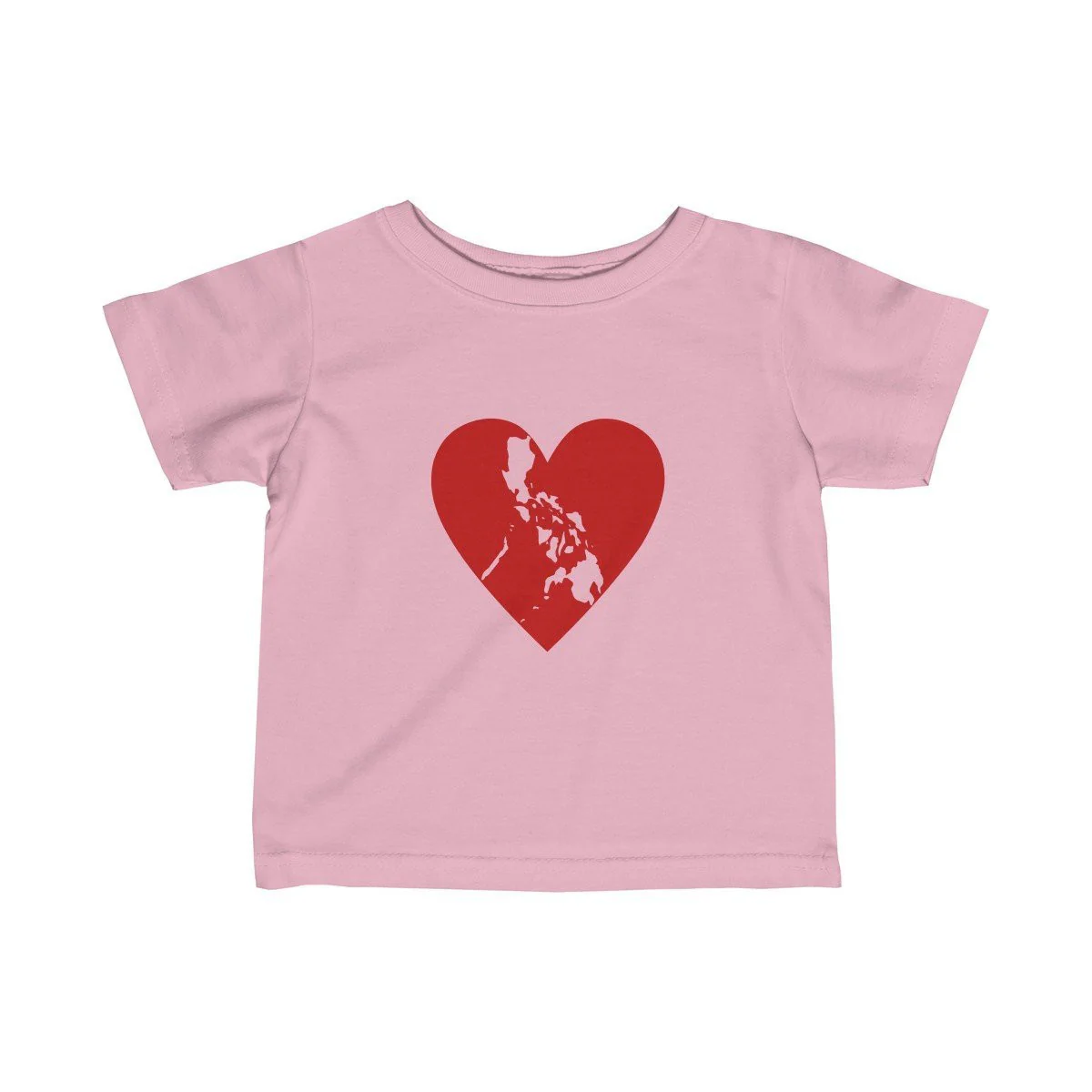 Pusong Pinoy - Infant Fine Jersey Tee - 7 Colors Available - Image 3