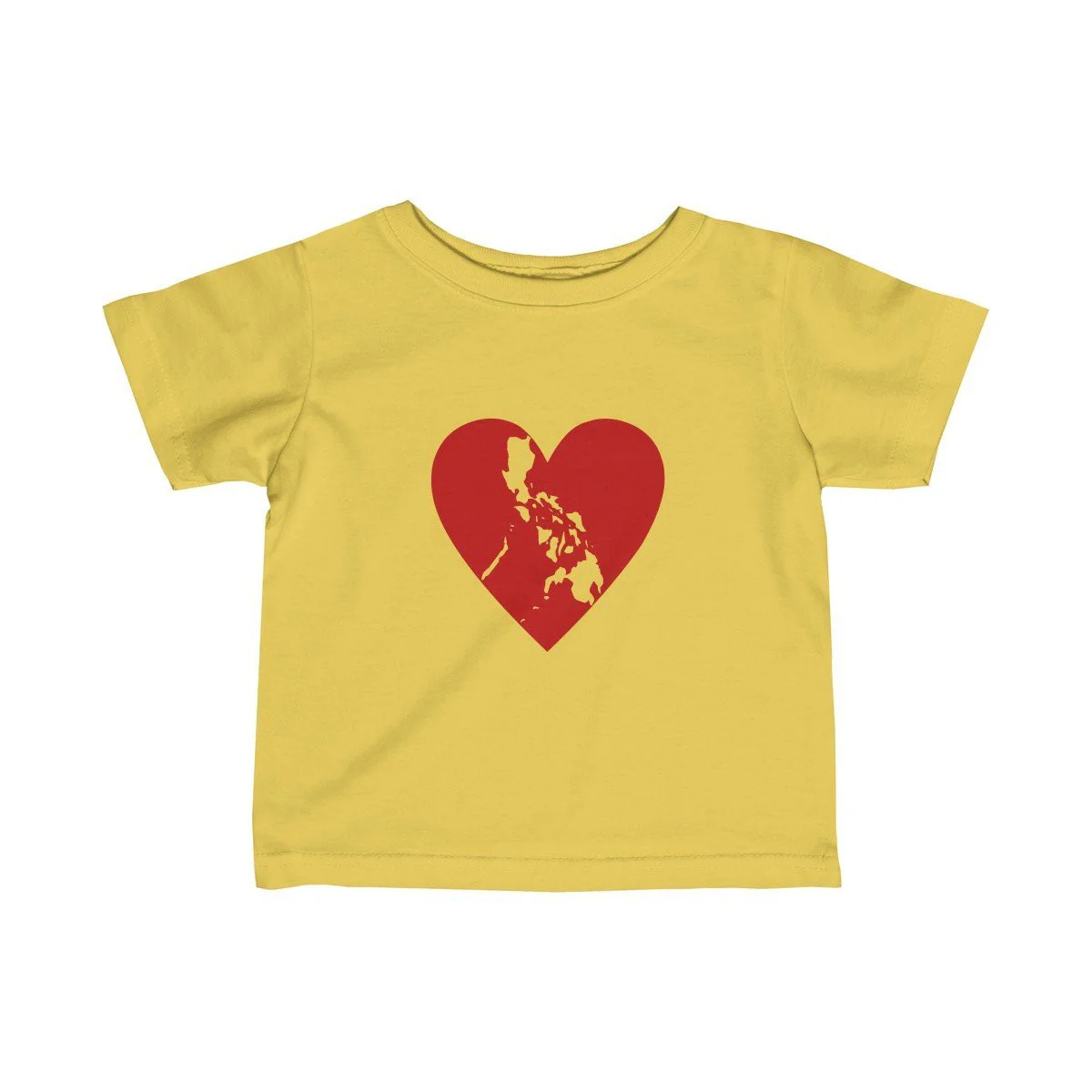 Pusong Pinoy - Infant Fine Jersey Tee - 7 Colors Available - Image 4