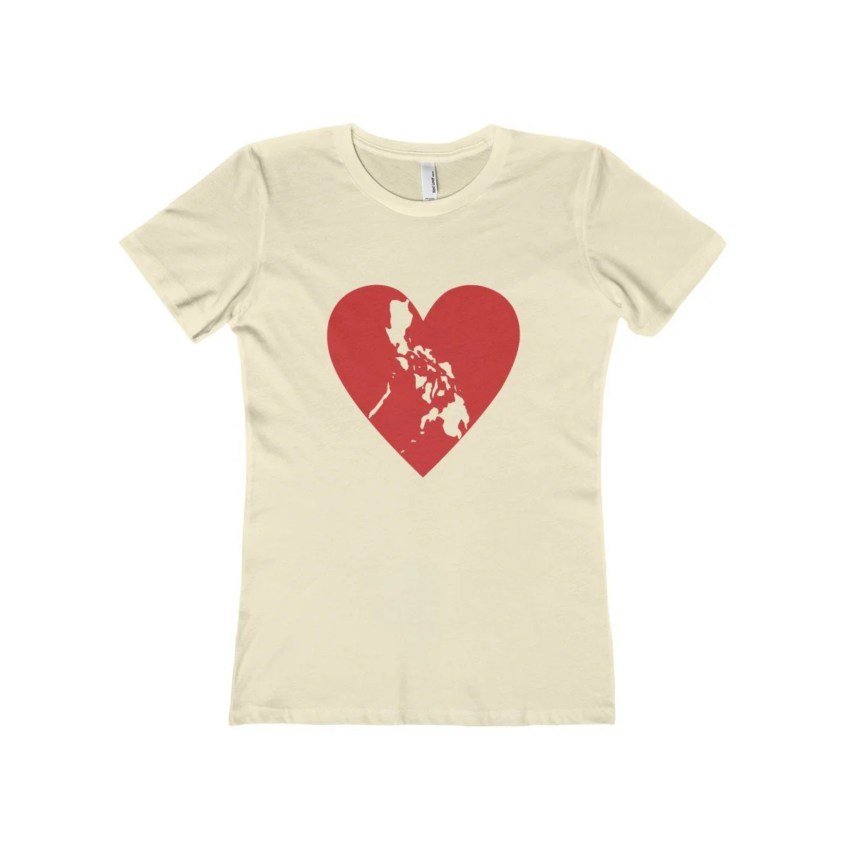 Pusong Pinoy - Women's Boyfriend Tee - Image 3