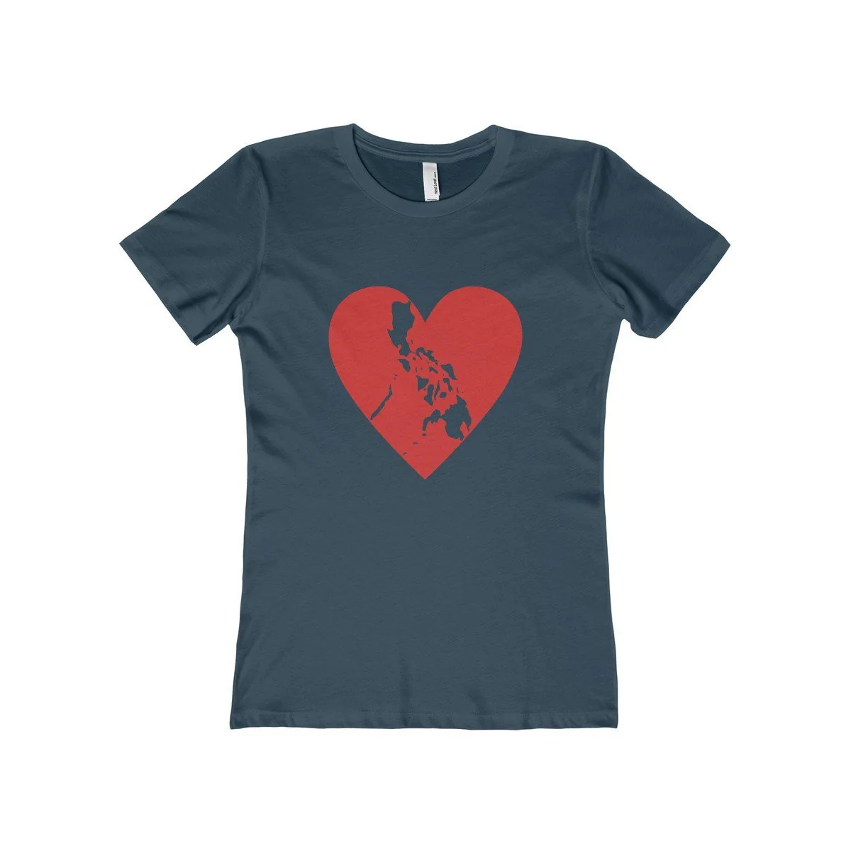 Pusong Pinoy - Women's Boyfriend Tee - Image 9