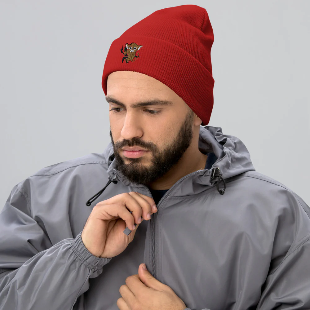 Tarsier Cuffed Beanie - 4 Colors Available - Image 6