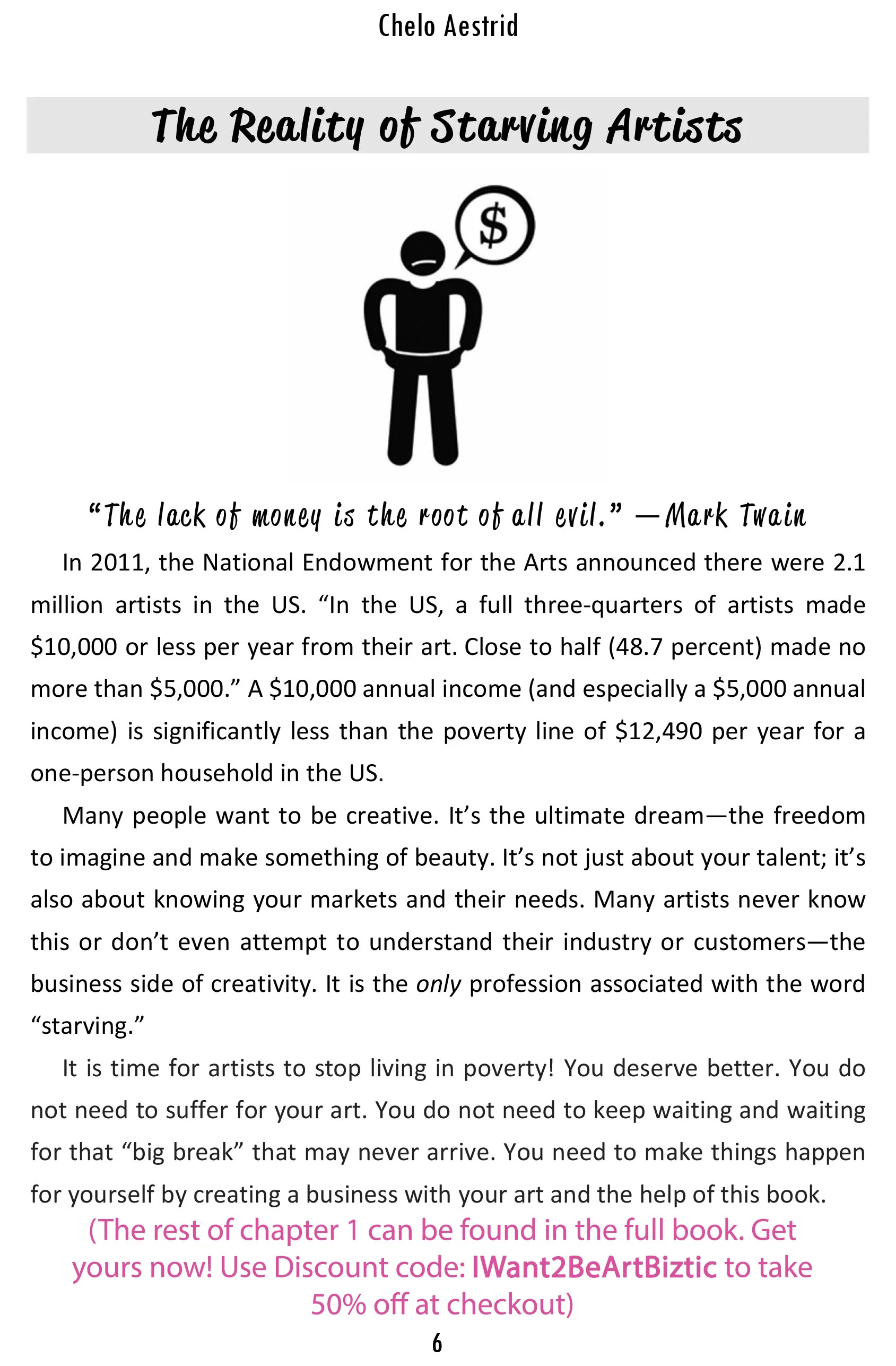 VBC01 - ArtBiztic | by: Chelo Aestrid - Filipino and Artist's Business Guide Book - Image 11