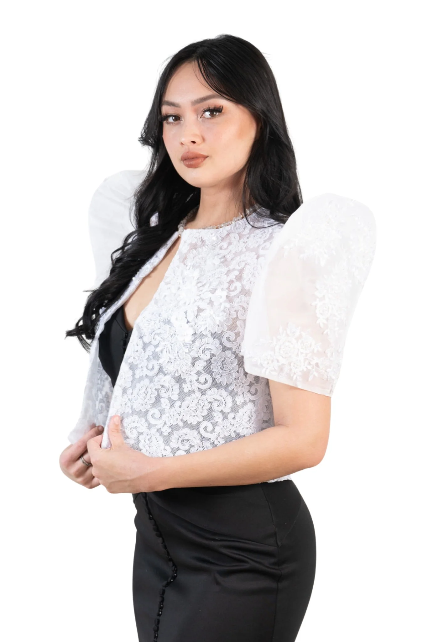 VHF04 - Herrera Filipiniana - Joanna Designer Bolero - Image 3