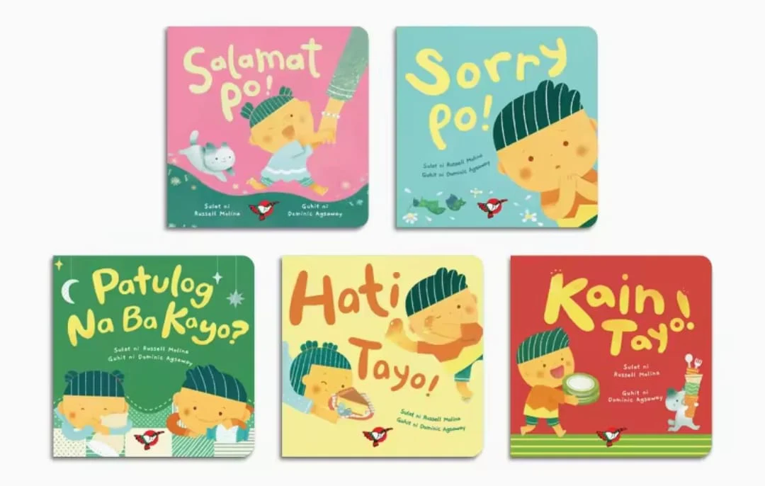 VMWB2 - Good Manners Kids' Board Book Bundle (5 Titles)  | by: Russell Molina