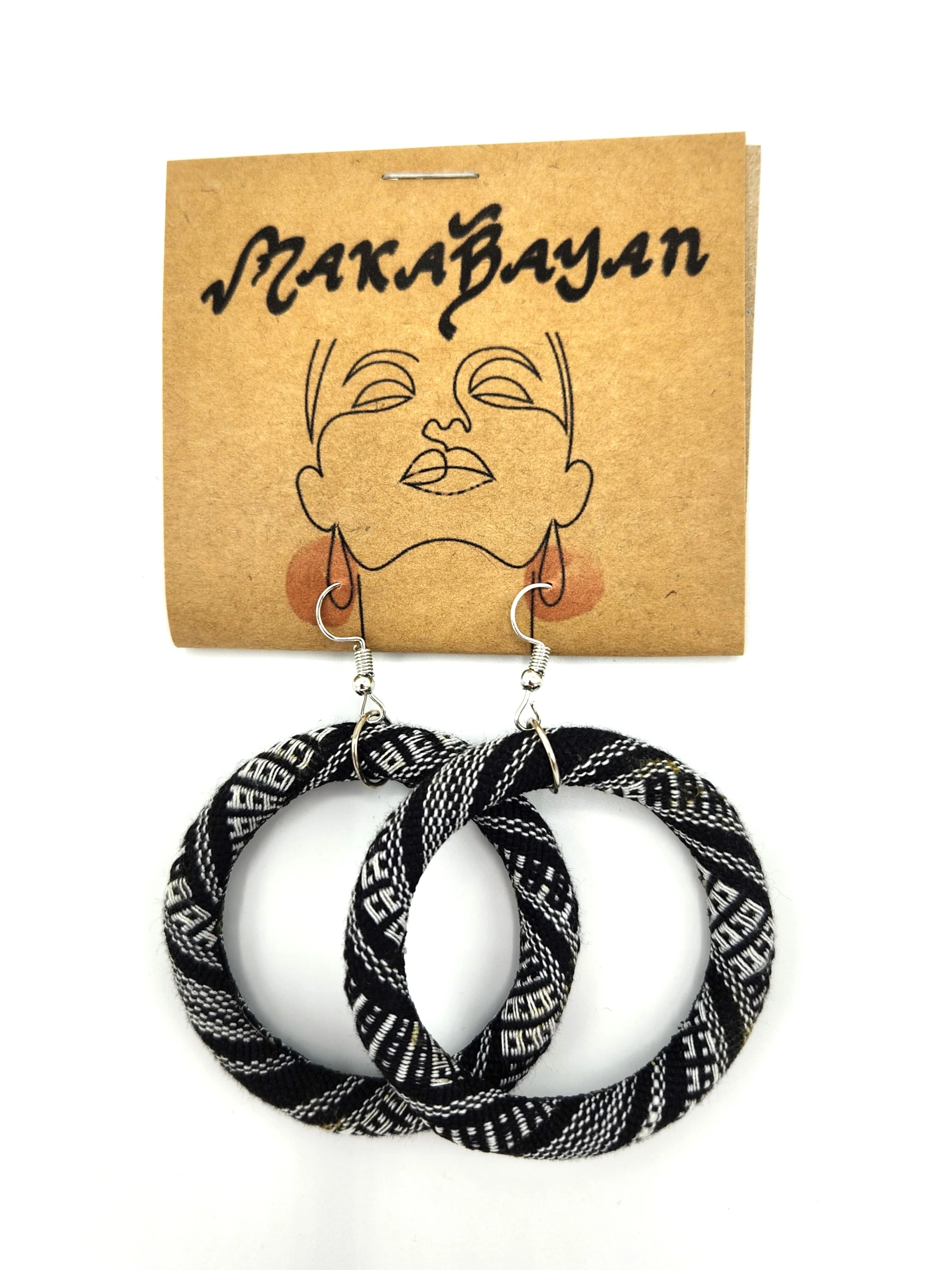 VMWE5 - Yakan Earrings - Black