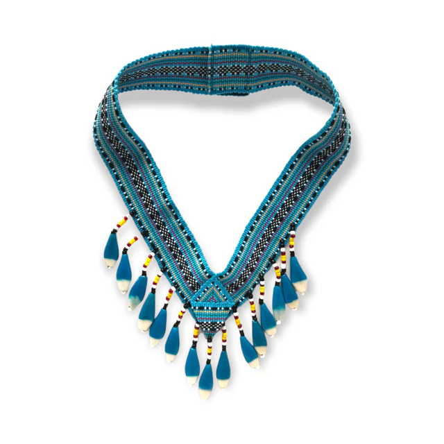 VMWN5 - Kalinga Necklace - Blue - Image 2