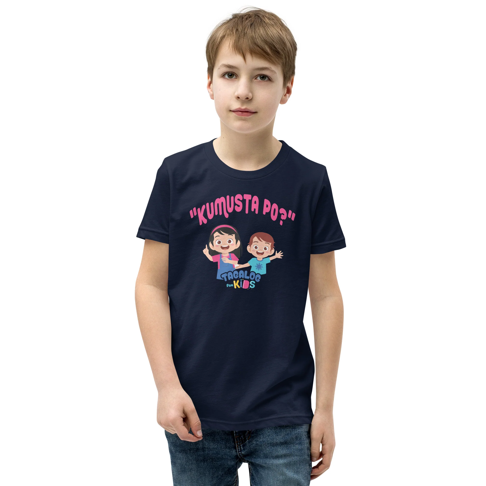 VTM01 - Kumusta Po Youth Short Sleeve T-Shirt - Image 5