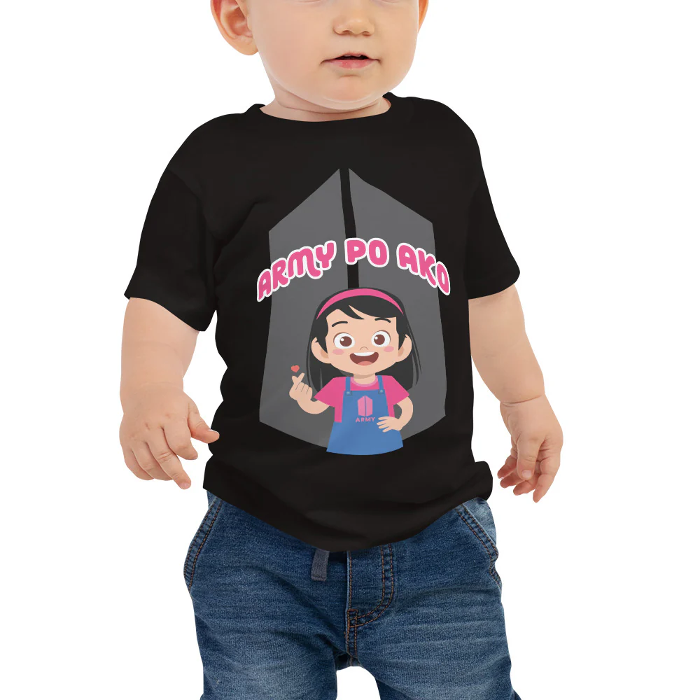 VTM16 - Army Po Ako Girl Baby T-Shirt - Image 2