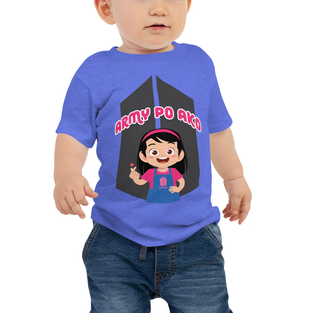 VTM16 - Army Po Ako Girl Baby T-Shirt - Image 3
