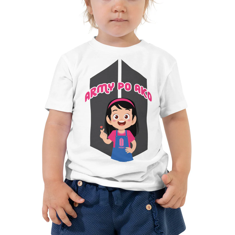 VTM17 - Army Po Ako Girl Toddler T-Shirt