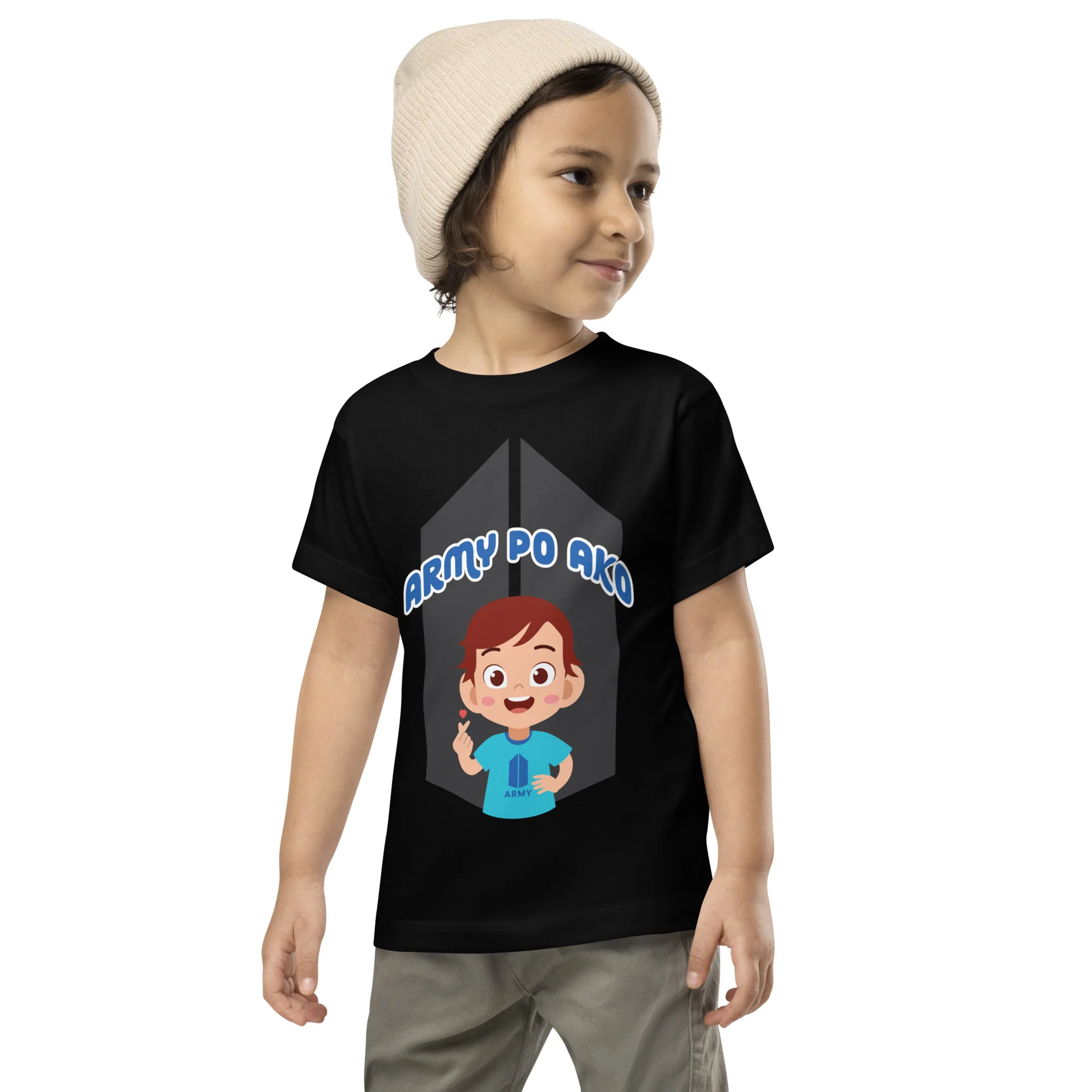 VTM21 - Army Po Ako Boy Toddler T-Shirt - Image 3