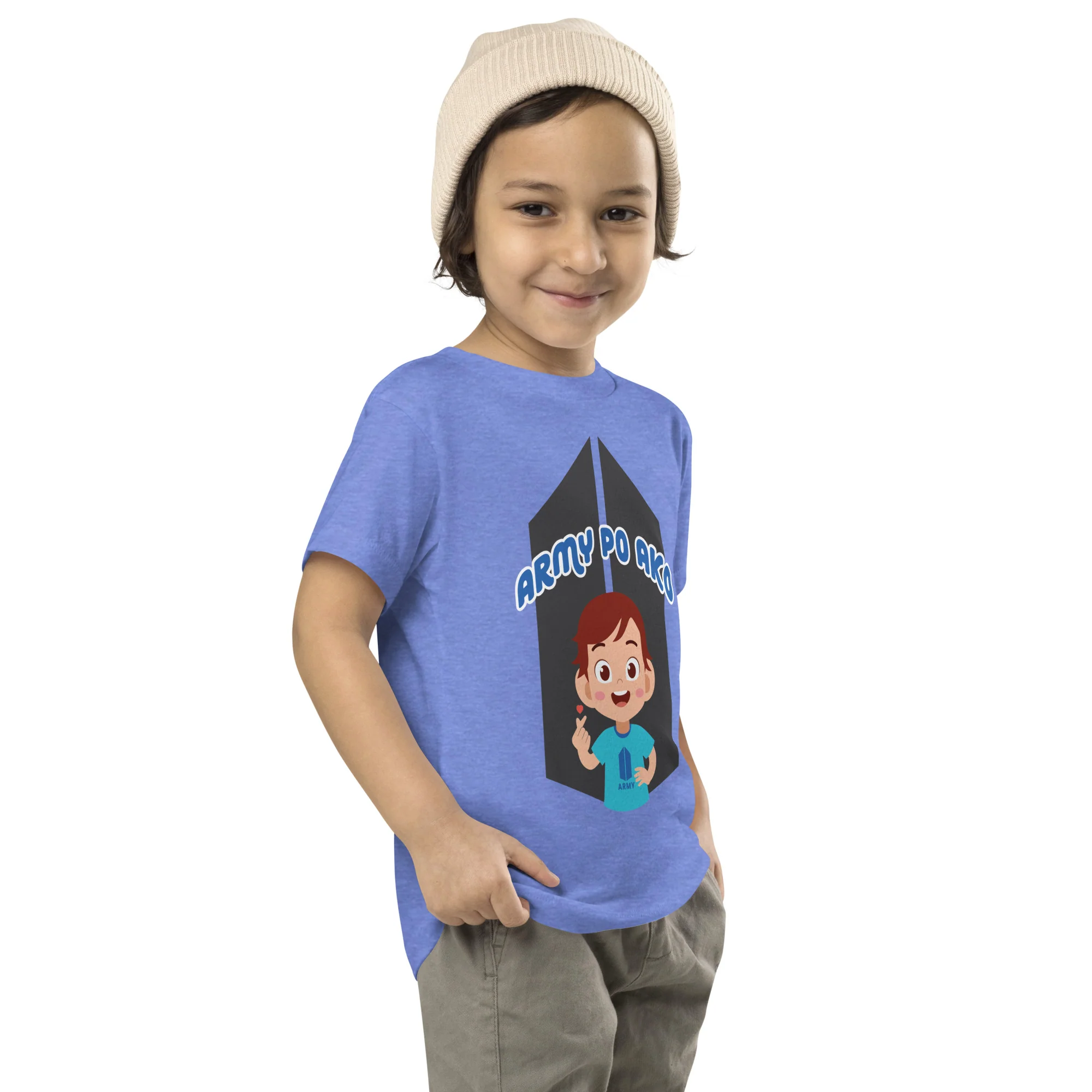 VTM21 - Army Po Ako Boy Toddler T-Shirt - Image 5