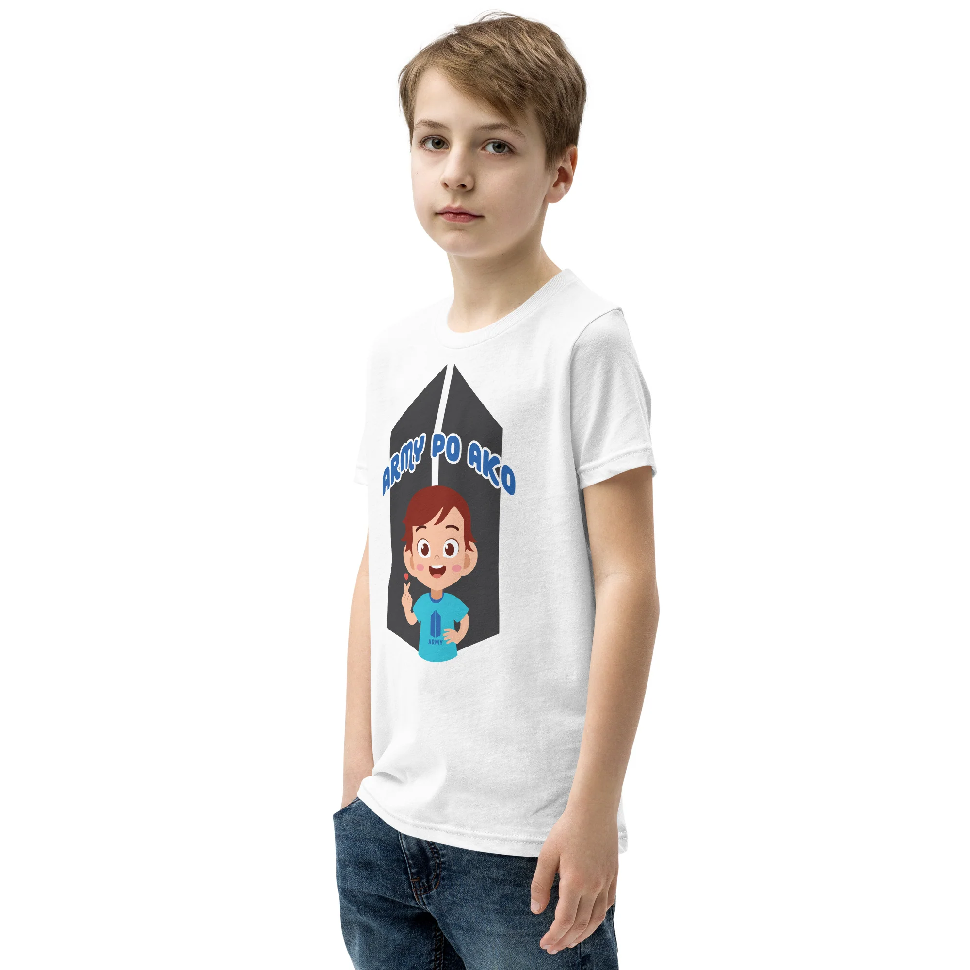 VTM22 - Army Po Ako Boy Youth T-Shirt - Image 15