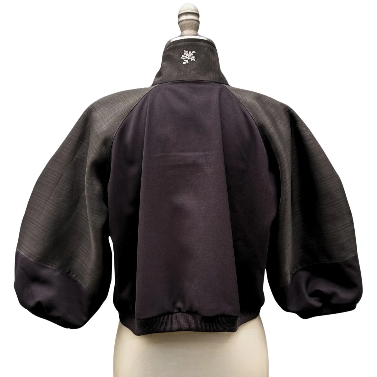 VWC02 - Wear Your Culture - Designer Barong Cropped Bomber Jacket - Image 2