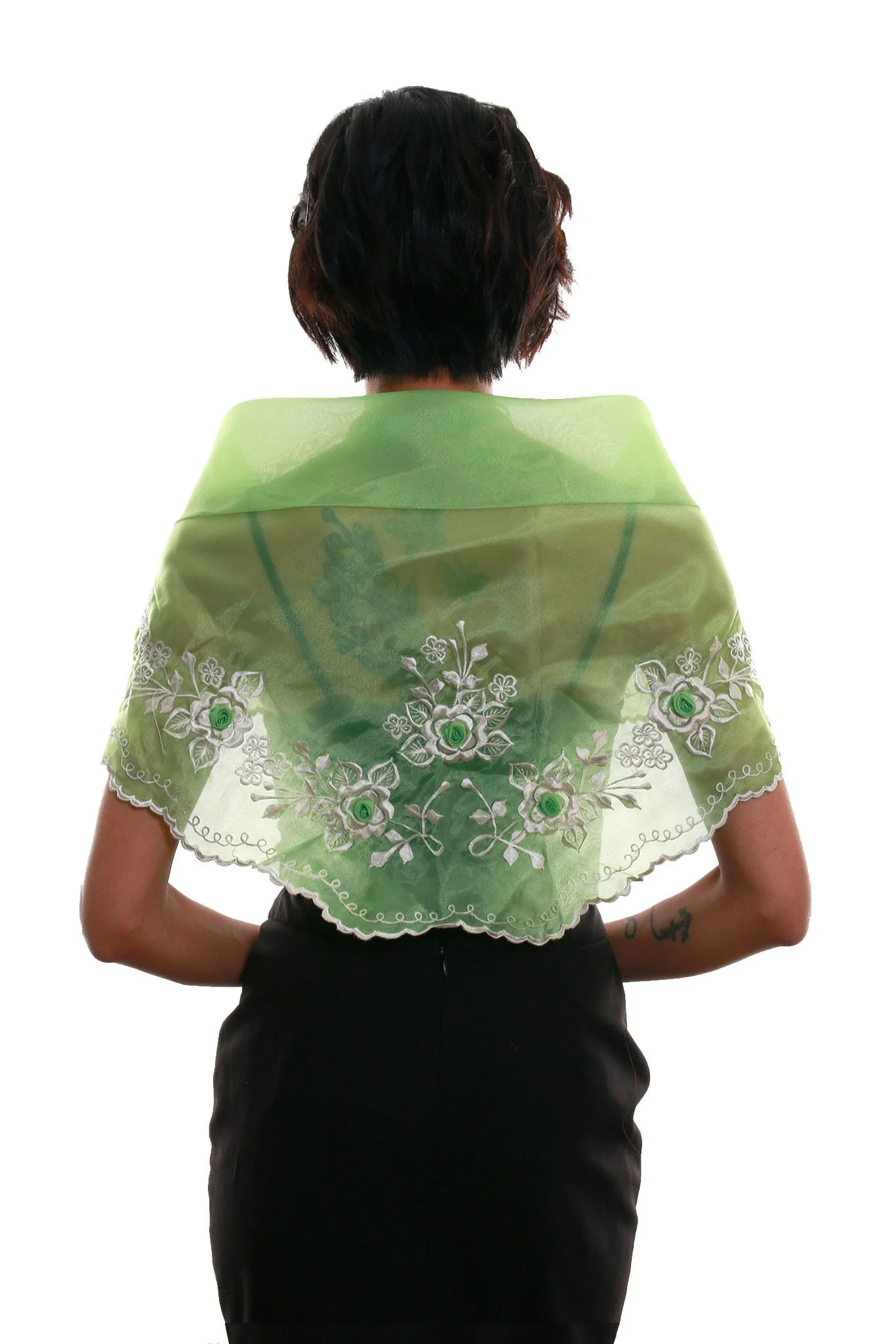 WA09 - Classic Alampay Bright Green - Filipiniana - Image 2