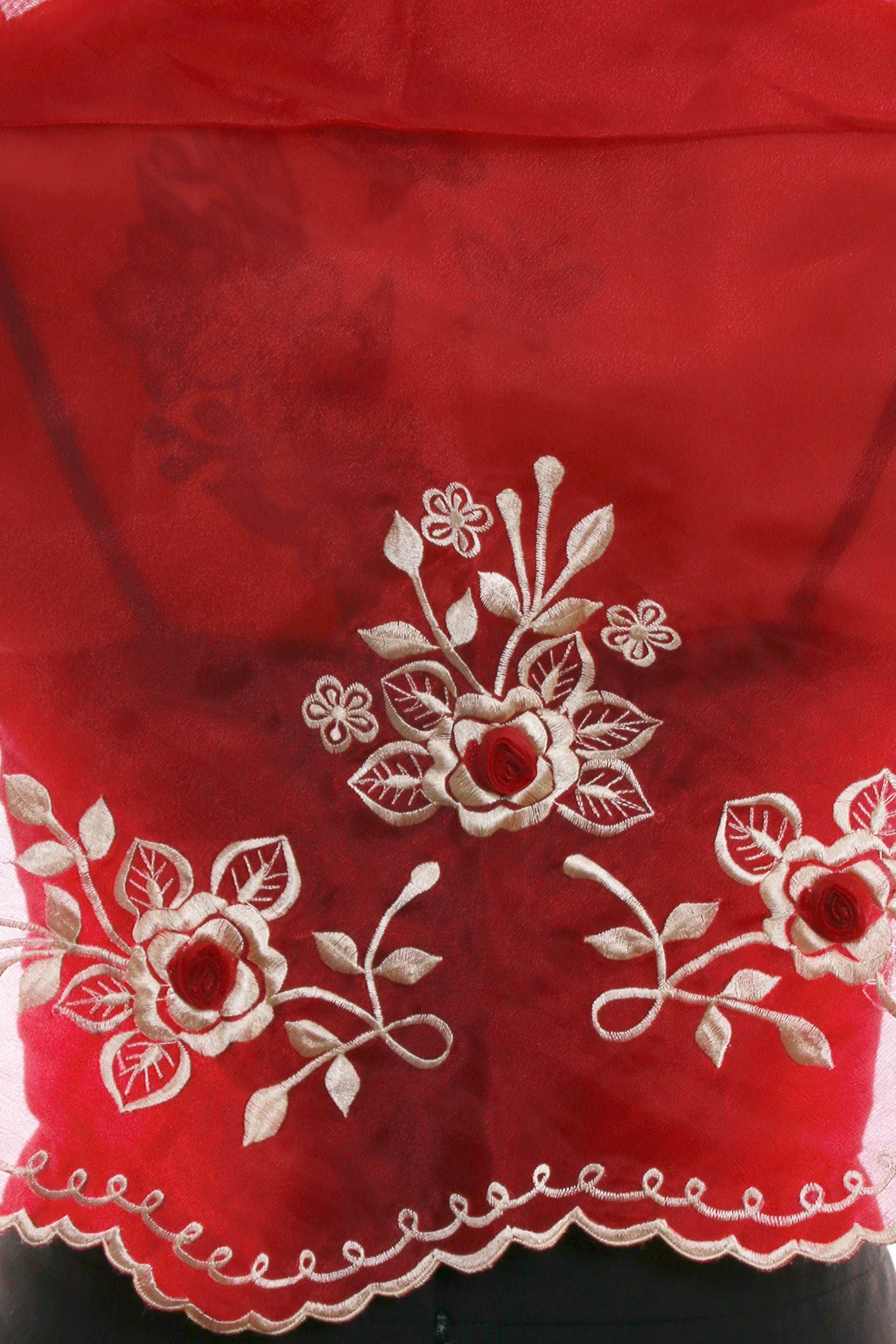 WA05 - Classic Alampay Maroon - Filipiniana - Image 3