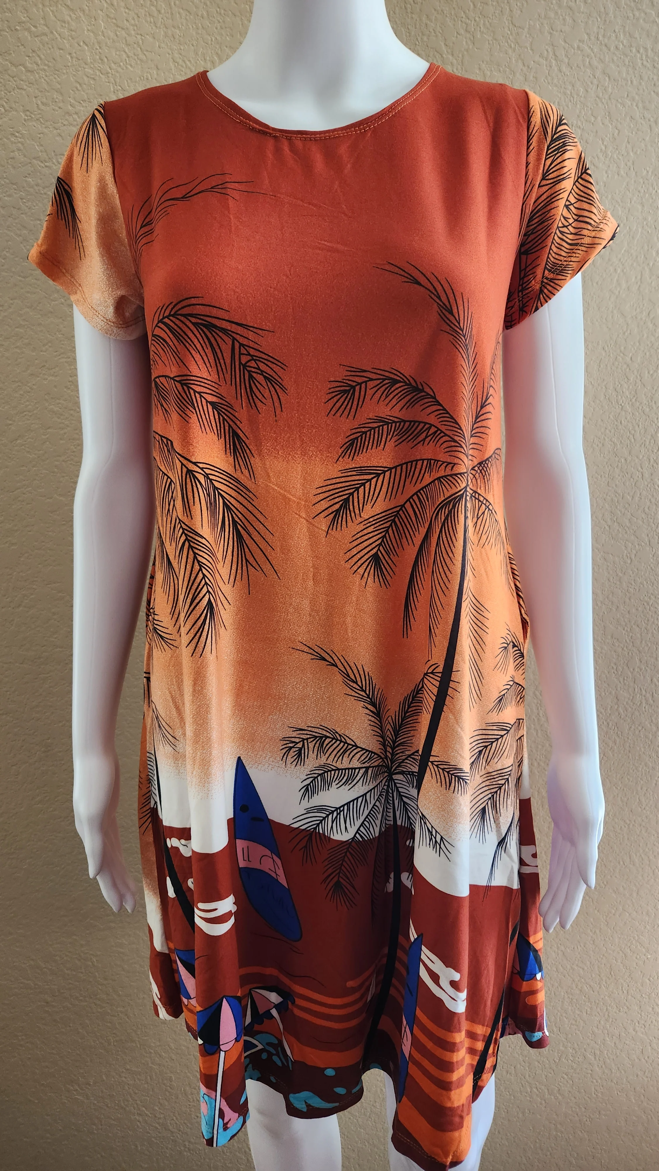 WT50 - Duster Filipina House Summer Comfortable Dress - With Sleeve - Image 8
