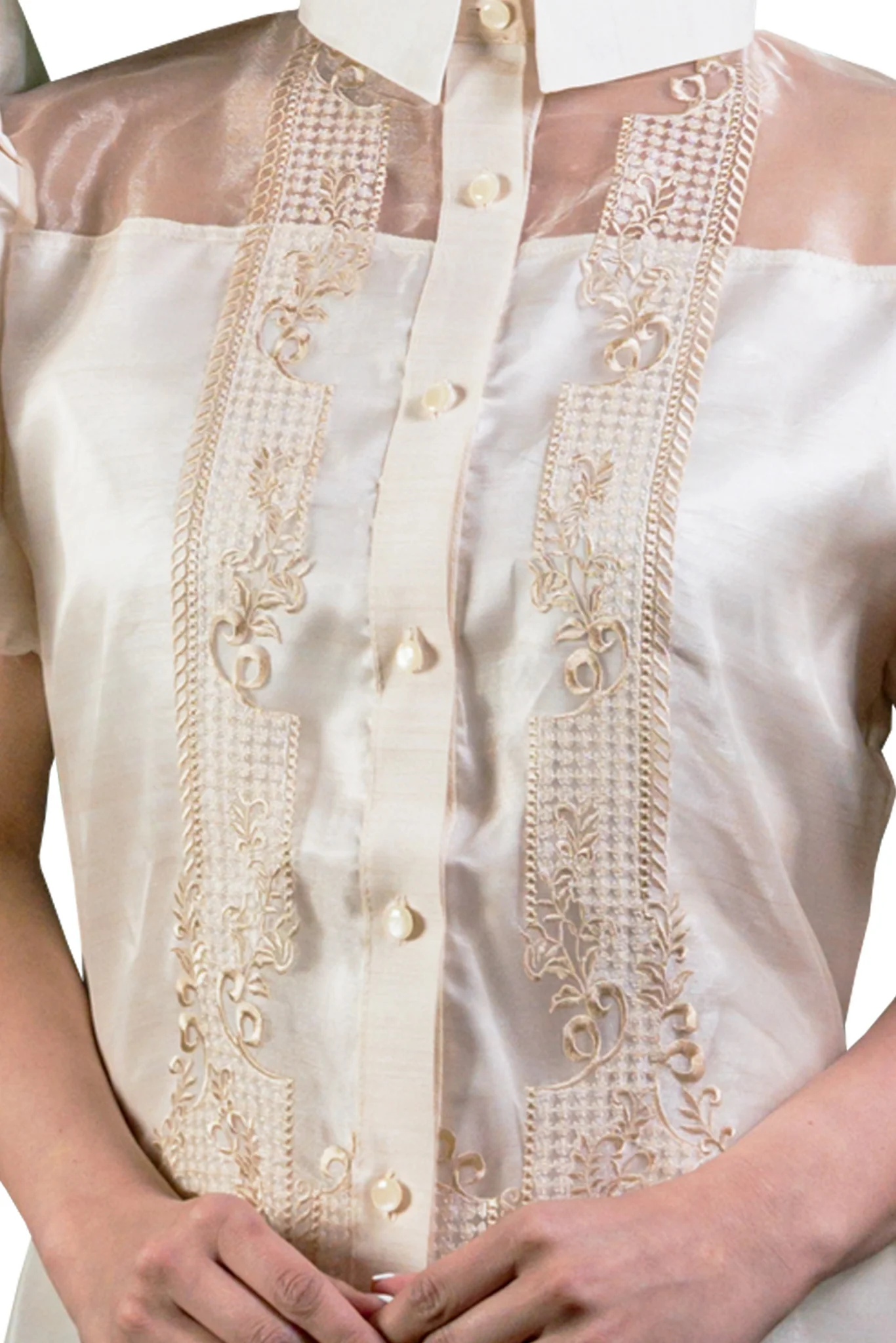 WV06 - Barong Tagalog Dress - Filipiniana - Image 3