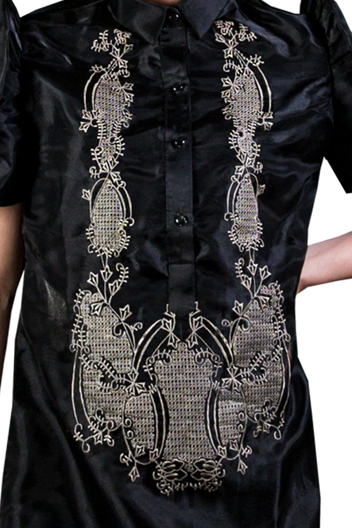WV08 - Barong Tagalog Dress - Filipiniana - Image 3