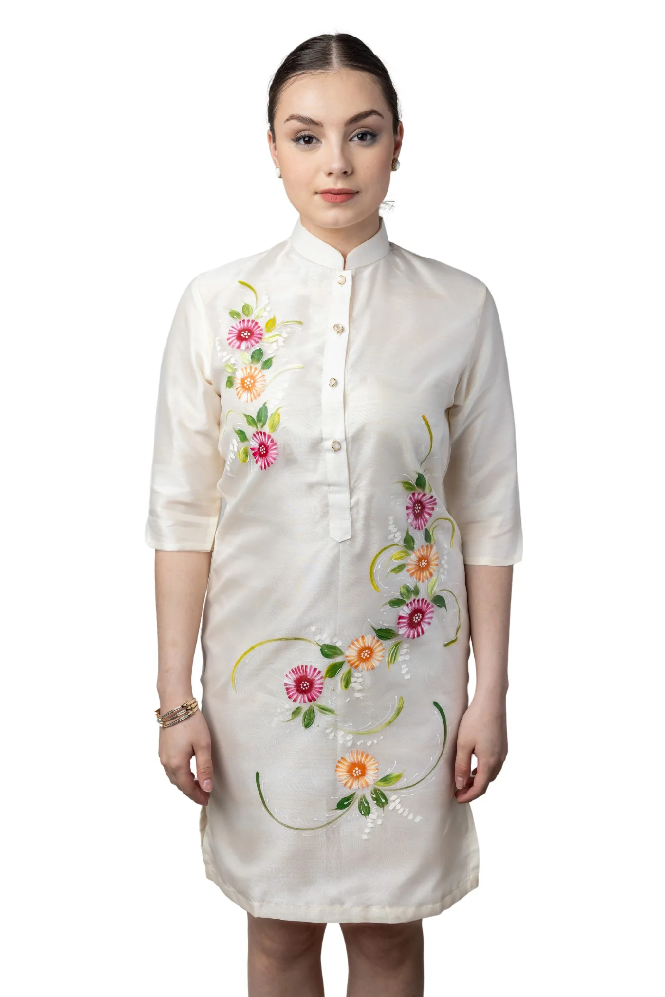 WV10 - Barong Tagalog Dress Painting - Filipiniana