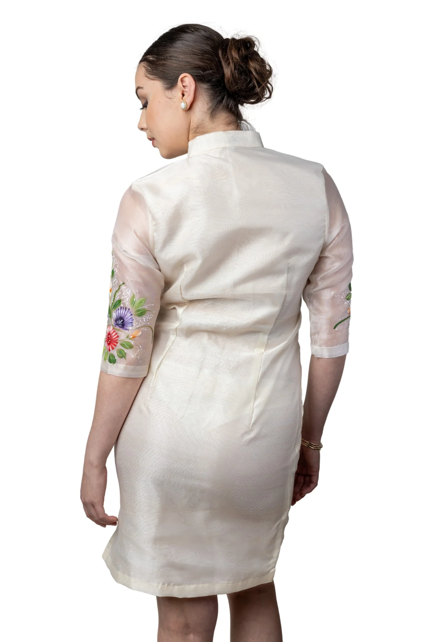 WV12 - Barong Tagalog Dress Painting - Filipiniana - Image 2