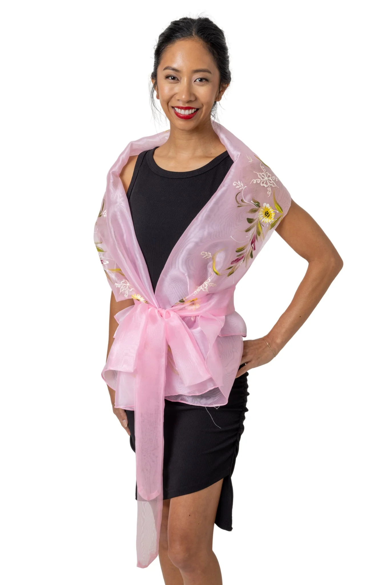 WW08 - Filipiniana Wrap-Around Pink