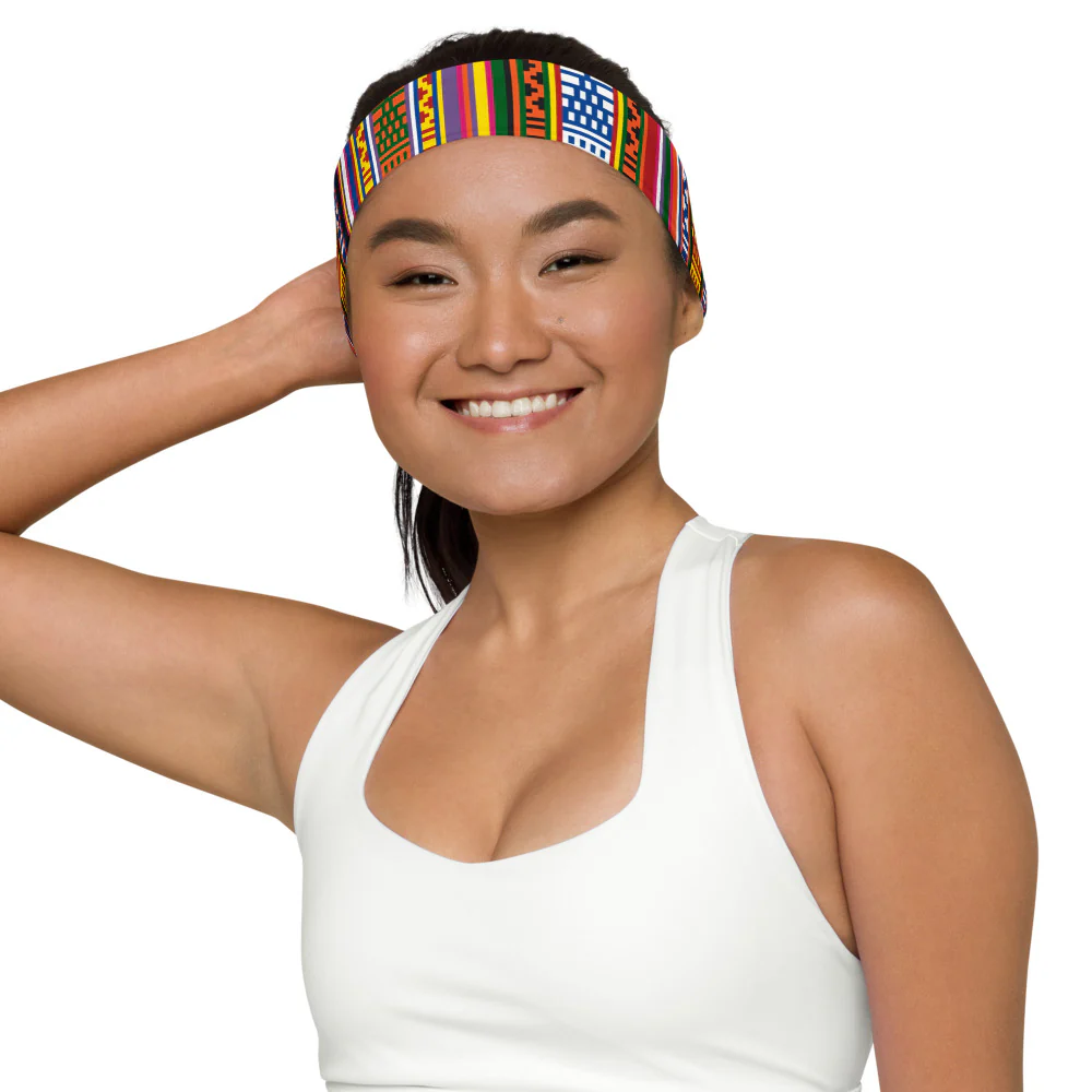Yakan Ethnic All-Over Print Headband - Image 3